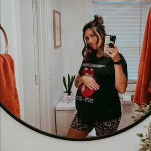 Shein Maternity Biker Shorts